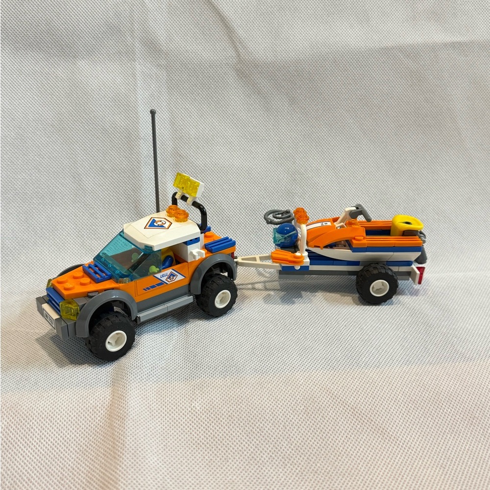 7737 Coast Guard 4WD & Jet Scooter (LEGO CITY)